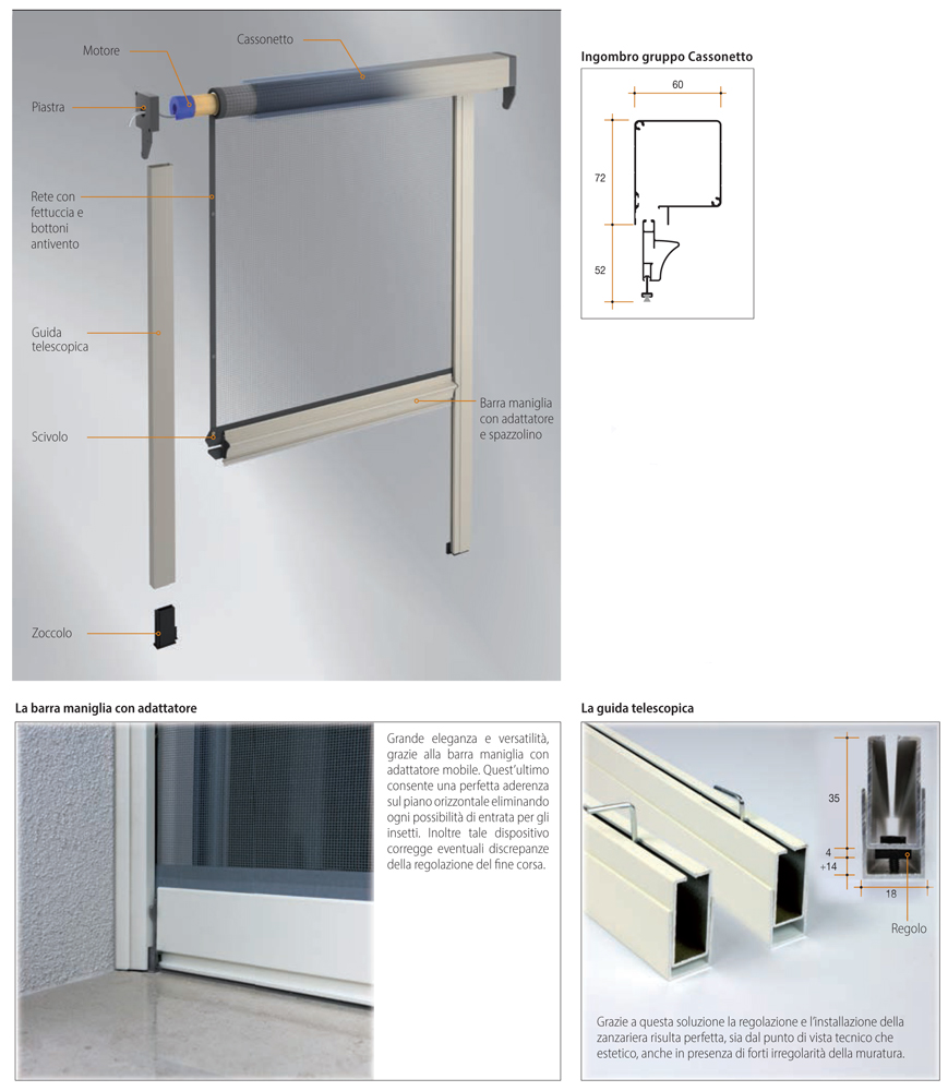 Moovica Bettio motorized mosquito net