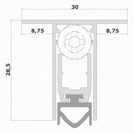 comaglio 540 draft stopper