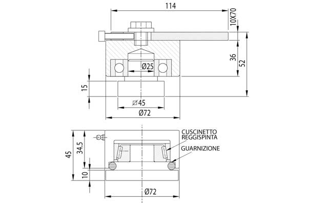 hinge for gates