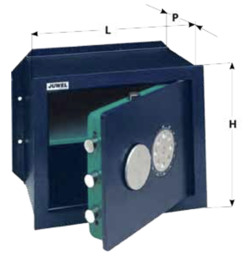 Juwel wall safes series 53 Keyless