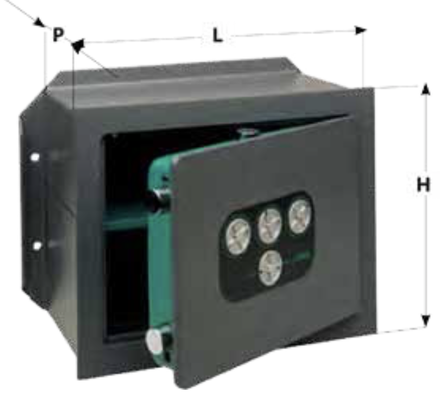 Juwel wall safes 54 series Elemaster