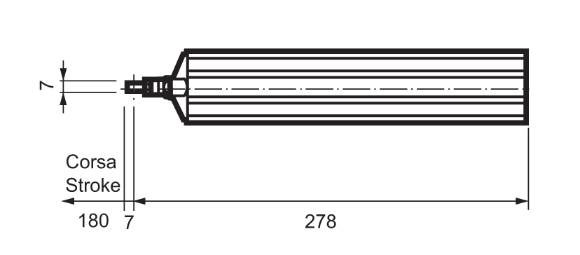 rod actuator 180