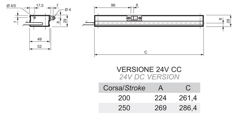 micro s way mingardi 24v