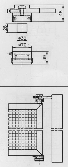 hinge bearing hinge with wise