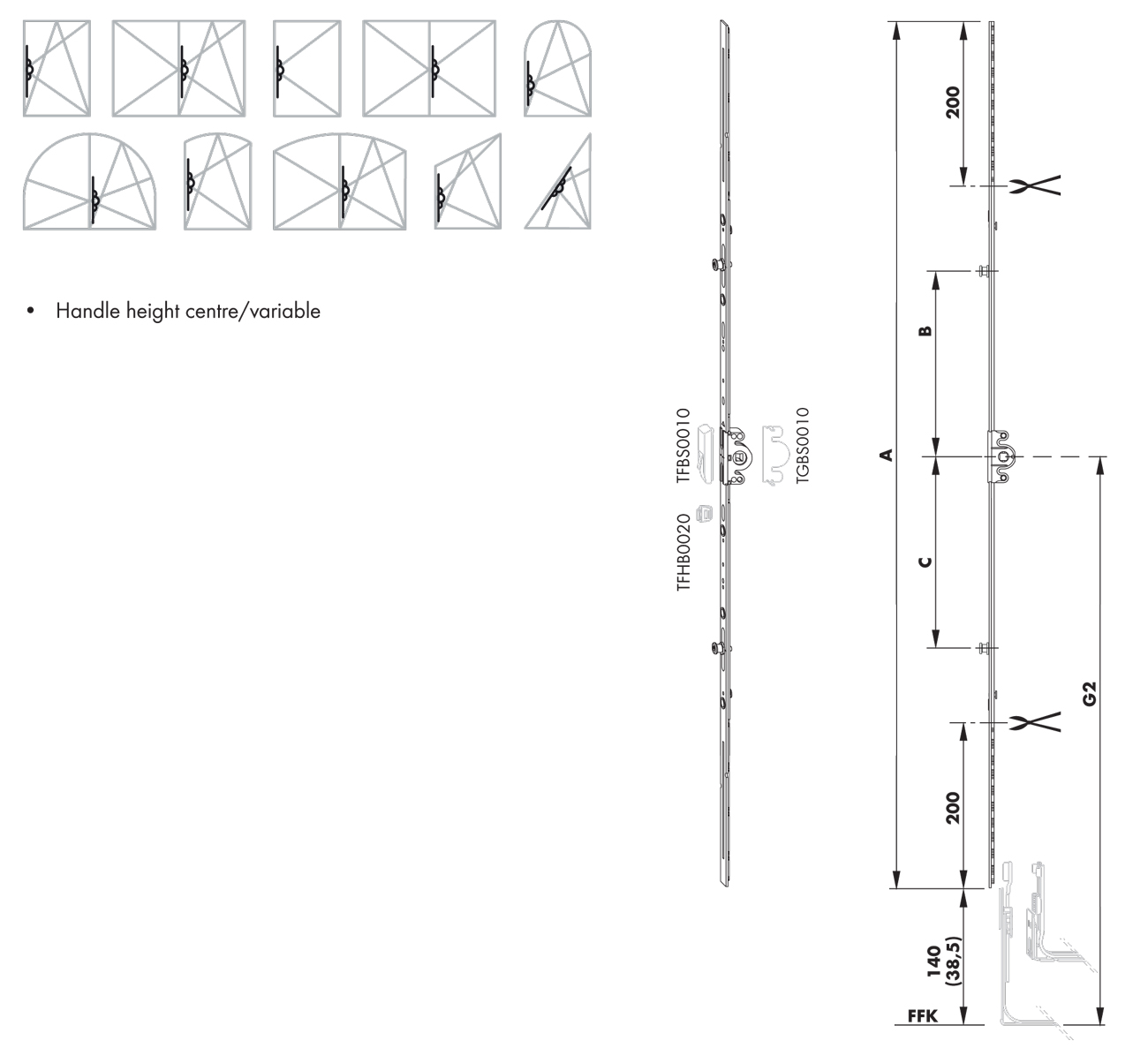 Siegenia Titan PVC Hardware