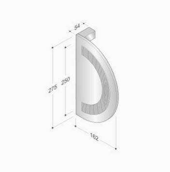 pba wooden handle and stainless steel measures