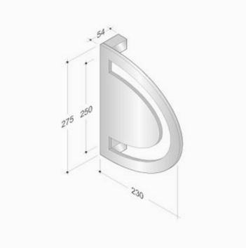 pba wooden handle and stainless steel measures