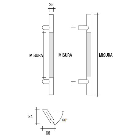 YOD.502.999I pba handle skin steel measures