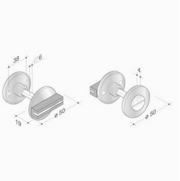 pba 2001.YOD.CH Indicator Bolts in Wood and Stainless Steel