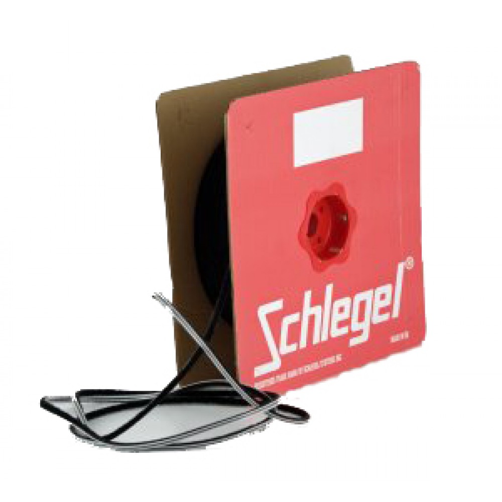 Brush seal Schlegel Polybond 4,8x1500mm Without Fin Black Roll 125m