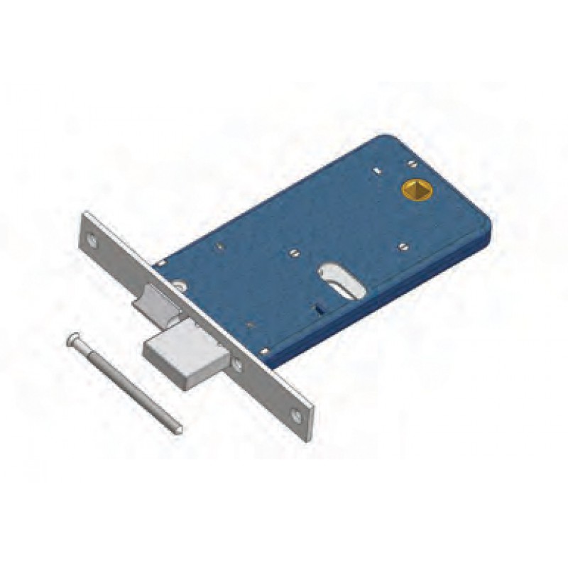 Deadbolt and latch Omec Art. 870-TT / F15