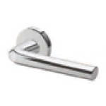 Handle Tropex Kreta in Satin Stainless Steel Rosette Round or Oval