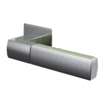 Handle Tropex Rhodos in Satin Stainless Steel Rosetta Square or Rectangular