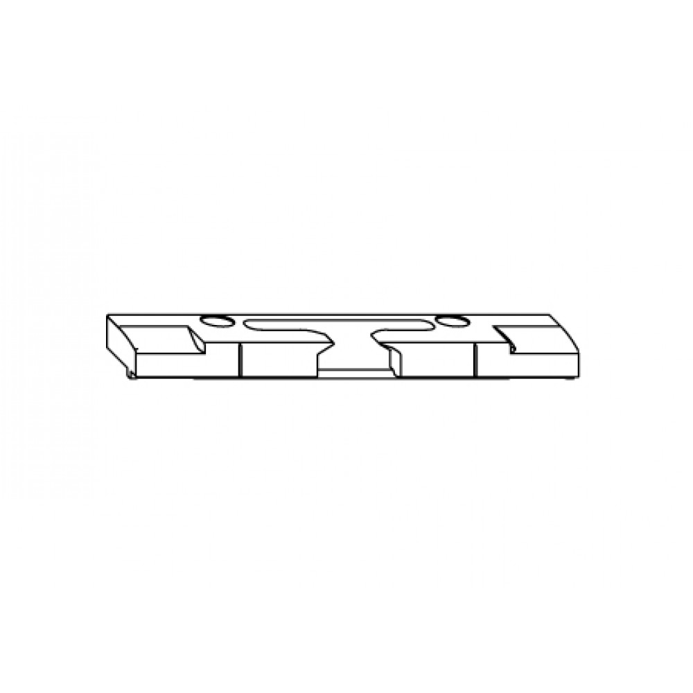 Flip Horizontal reflected S-ES-FH Siegenia Titan for PVC for Threshold Air