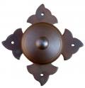 1704 Ø70 Door Knob Wrought Iron