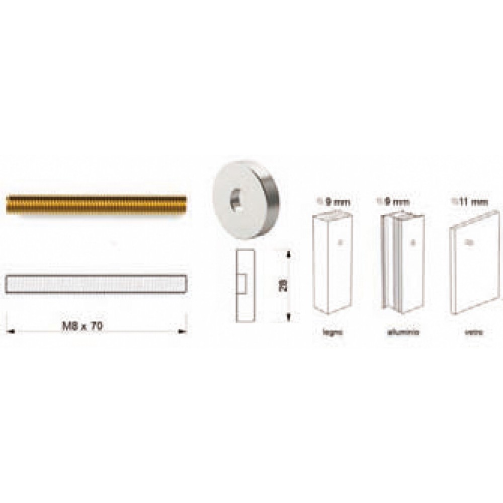 Fixing kit 04.94 Tropex