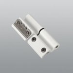 Art.1123 Savio; Hinge clamp + R Series for Third Door