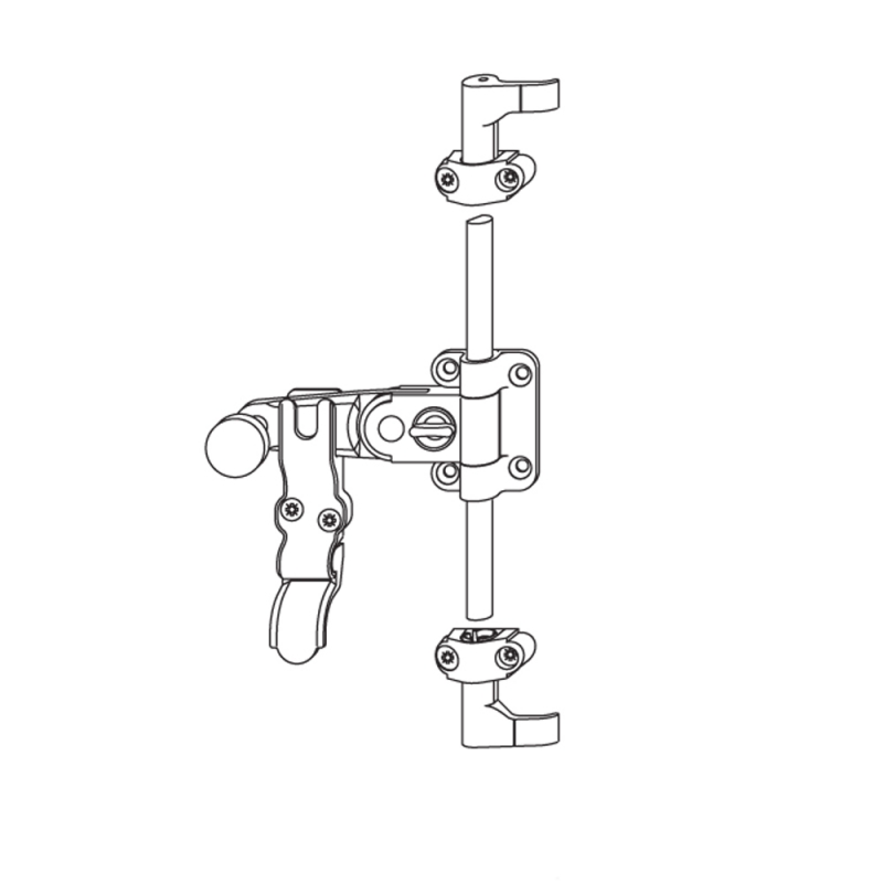 Tit 1-2 Ante Art.14470 OJ; Long handle with Griffe h = 15 mm