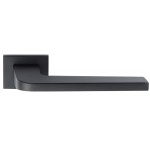 Ares Arieni Modern Door Handle Rectangular Rosettes Italian Design