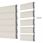 Double Space Aluminum Roller Shutter allows Customization of the Light that enters