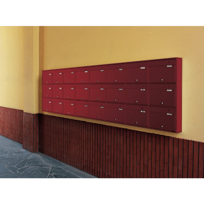 Slim Low Thickness External Mailboxes LP / LX