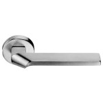 Chic Arieni Door Handle on Round Rosette Made in Italy