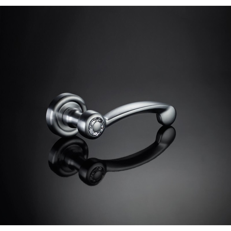 Cosmic Linea Calì Satin Chrome Handle with Swarovski Crystal