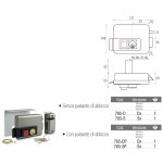 Electric Lock for Swing Gate with Release Button