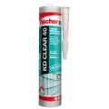 Fischer KD CLEAR 40 Crystalline Sealant Adhesive for Glass