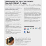 Schlegel QL 3053 Polyurethane Foam Seal for Wooden Windows