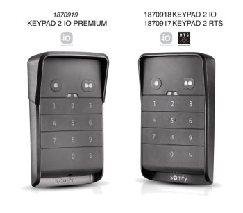 SOMFY CLAVIER KEYPAD 2 rts pro Réf 1870917A EUR 125,00 - PicClick FR