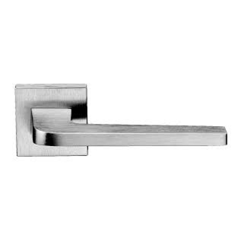 Niko Arieni Door Handles with Escutcheons and Square Rosettes