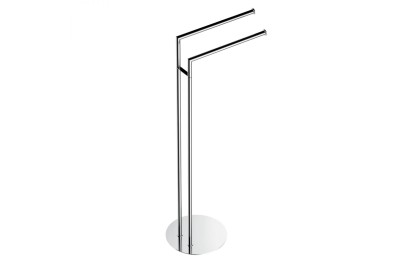 Bathroom Floor Stand Italian Design Mini B4038 with Two Towel Holders