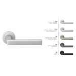 Ponza Arieni Door Handle Round Rosette Basic Series