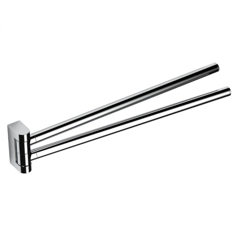 Bathroom Towel Holder with Hinged Base Colombo Design Mini B4012