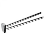 Bathroom Towel Holder with Hinged Base Colombo Design Mini B4012