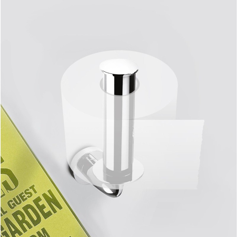 Vertical Toilet Paper Roll Holder Colombo Design Basic B2790