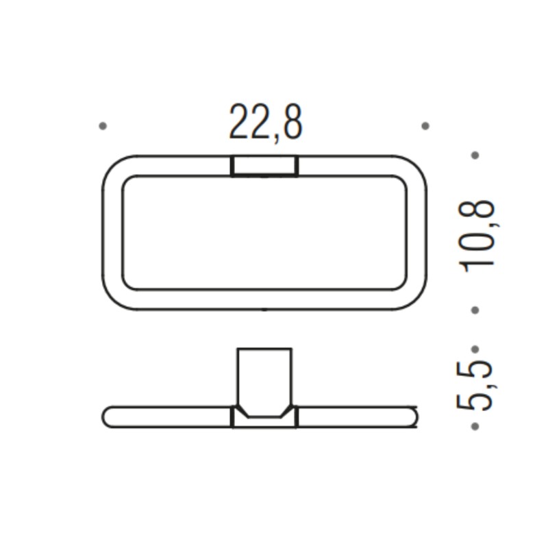 Bathroom Towel Ring Holder Colombo Mini B4031