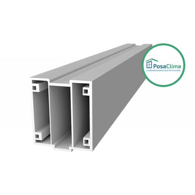 Lower PVC Profile for Window Thermal Counterframe Klima PosaClima