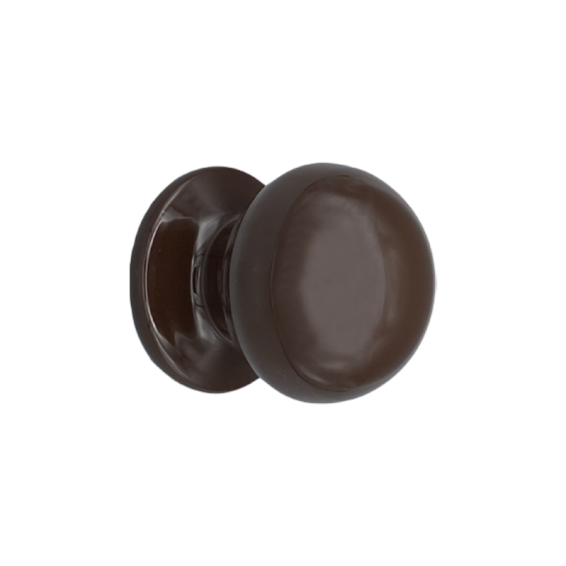 Saguatti 869 Fixed Round Door Knob in Painted Aluminum