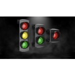 Industrial Traffic Light for Parking from 1 to 3 Lights