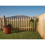 Garden Wooden Fence Losa Various Shapes