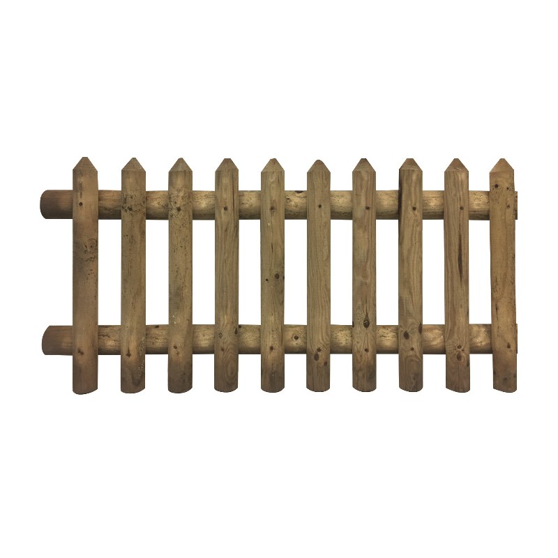 Garden Wooden Fence Losa Various Shapes