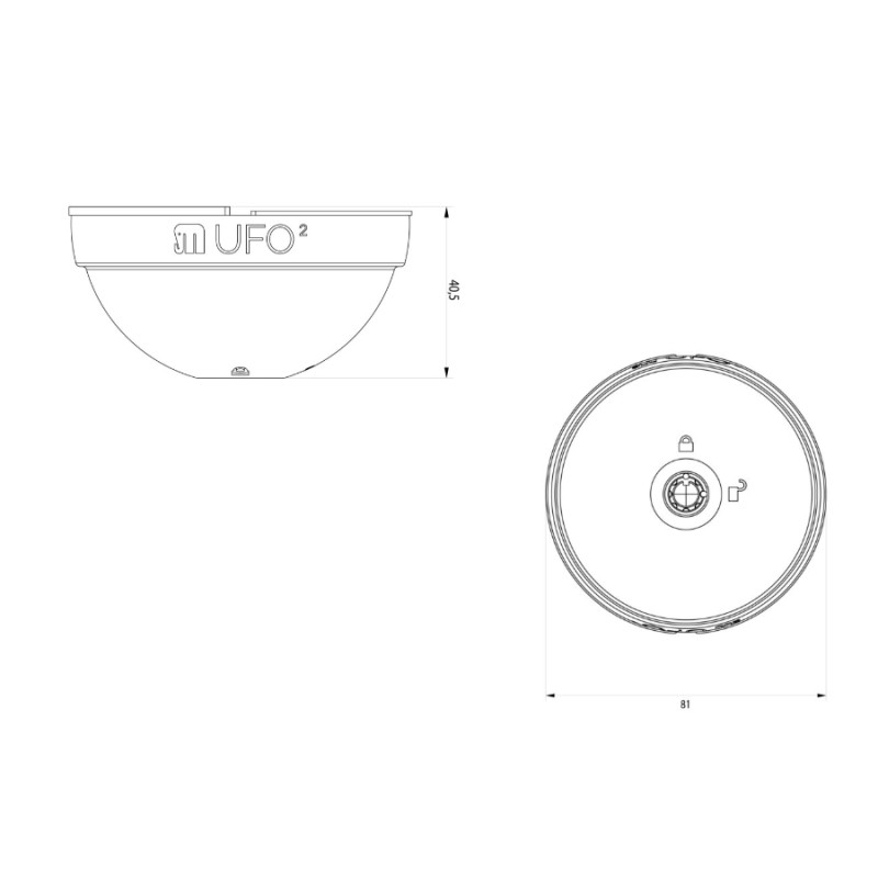 UFO² Meroni 8902 Van Lock Practical and Simple