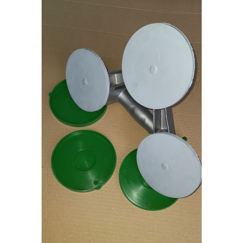 Glass Suction Cup with Three Plates for Glaziers and and Window Makers