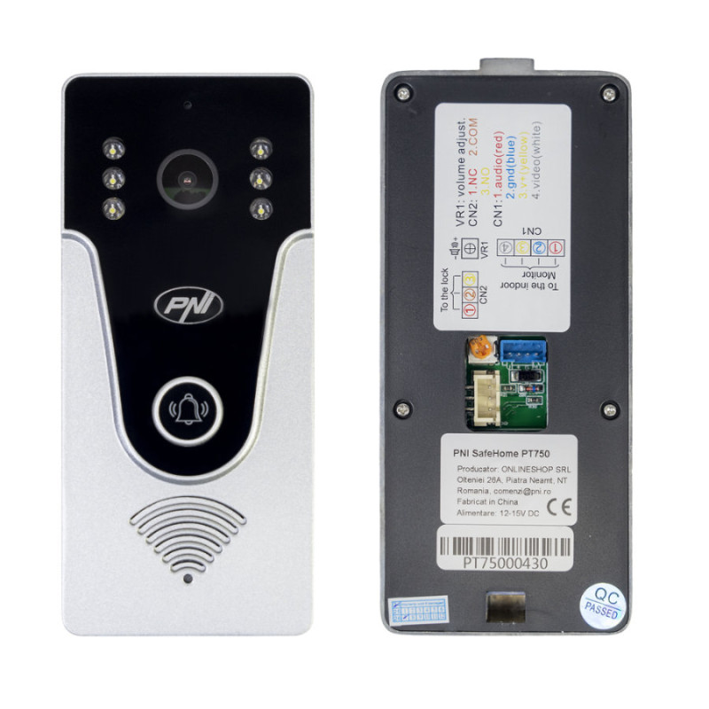 Smart Video Intercom PNI SafeHome PT750 WiFi